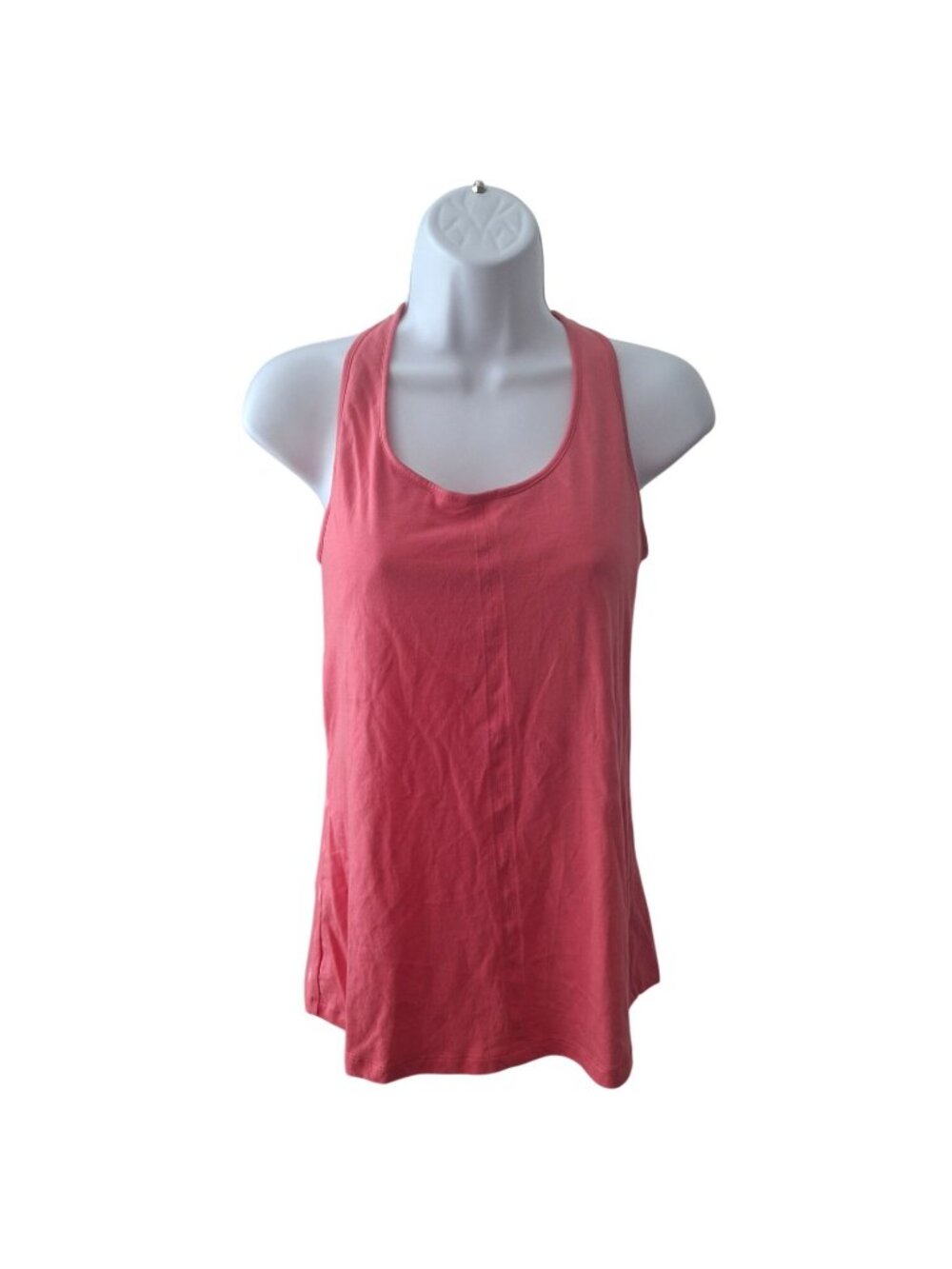 Patagonia Womens Small Coral Racerback Tank Organic Cotton Blend Gorpcore
